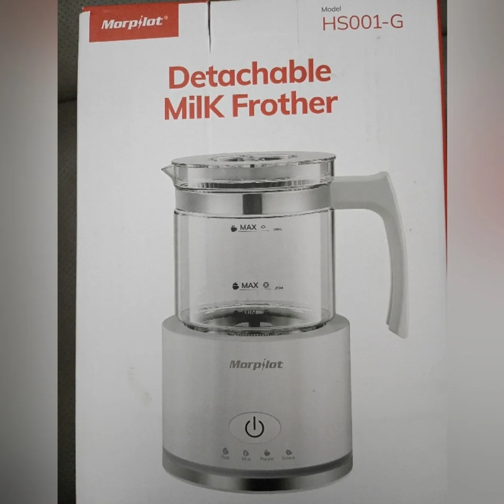 Morpilot Electric Milk Frother (White) - Picture 2 of 5